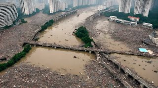 China is stopped! The worst flood in 50 years, 82,000 evacuated, Guangdong