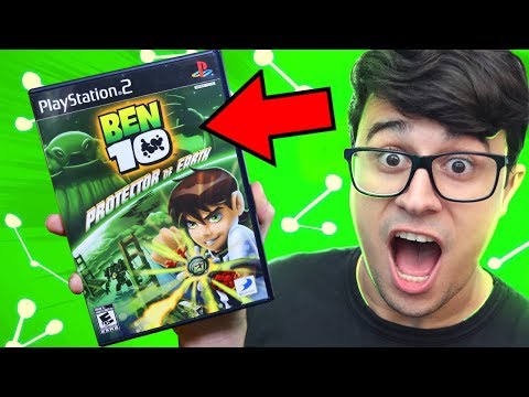 COMPREI BEN 10 DE PS2 ORIGINAL POR R$50 (FUNCIONOU?)