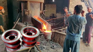 Incredible Making Disk Brake Plate Manufacturing Process in Local Factory