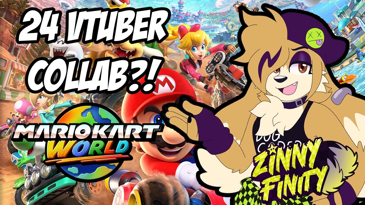 [OLD] 24 VTuber Mario Kart World Collab