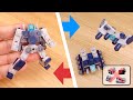 How to build easy LEGO brick combiner transformer mech - Blue Snow