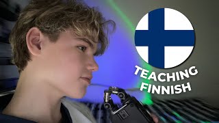 ASMR │ Teaching You FINNISH🇫🇮