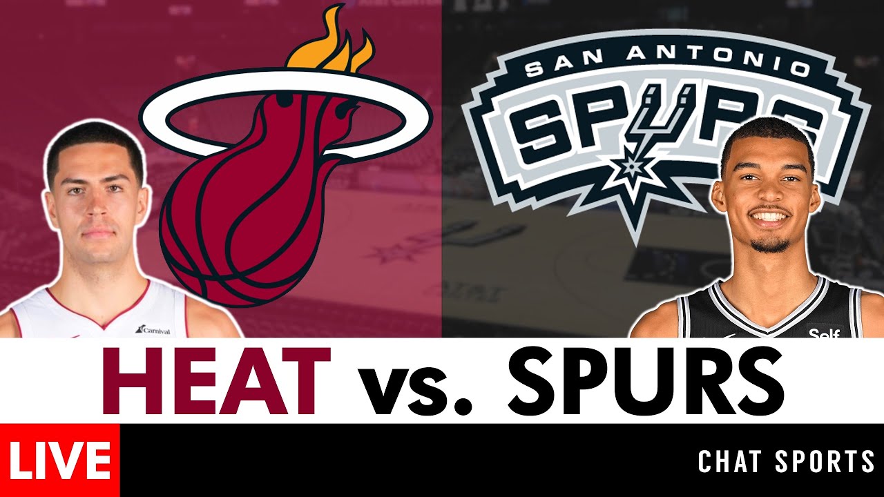 The Miami Heat Torch the Spurs in Their First Preseason Game