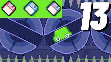 Slime Labs Level 13 [All Disks] Walkthrough Gameplay