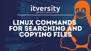 Session 04 - Linux Commands for Searching and Copying Files - 01 Getting Help on Commands
