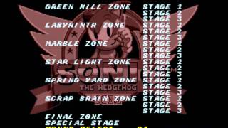 Sonic 1 Reversed Frequencies - Spring Yard Zone