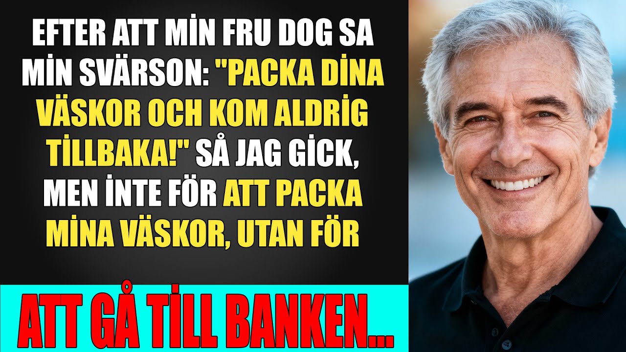 ”Din fru har dött, sörj, packa och kom aldrig tillbaka!” – Min svägerska...