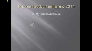Top 10 College football uniforms 2014