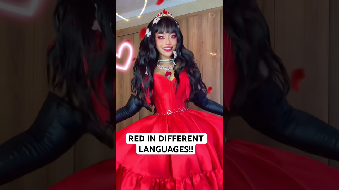 How to say red in your language?👀Vibe with me?🥰#princesssachiko #sachi_hime96 #sachivarient