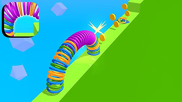 Slinky Run - All Levels Gameplay Android,ios (Part 15)