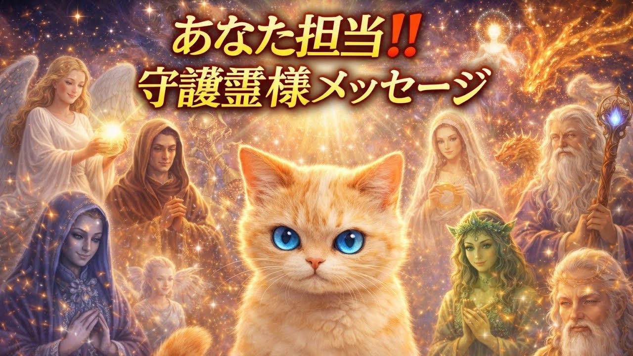 あなた担当の守護霊鑑定✴️シンクロニシティを感じる高波動タロット占い