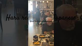 Restaurant japonais, Haru Pattaya #travel #restaurant japonais #bienvieillir