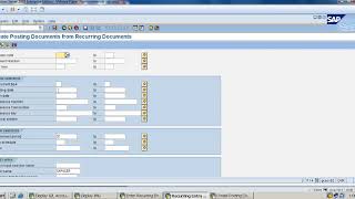 Recurring document in sap fico.easy way