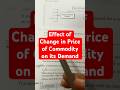 Effect of change in price of commodity on its demand #ugcnet #ugc #education #latest #economics