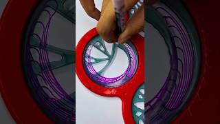 These Colors Make the Design Come Alive #asmr #spirograph #art