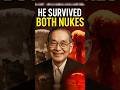 He Survived TWO Atomic Bombs - Tsutomu Yamaguchi’s Story #shorts