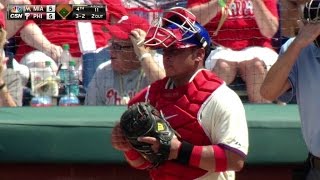 Famous MIA@PHI: Ruiz throws out Ichiro at second in the 4th Net Worth