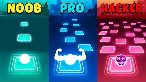 Tones and I- Dance Monkey | Noob vs pro Hacker (Tiles Hop) 🔥🔥🔥