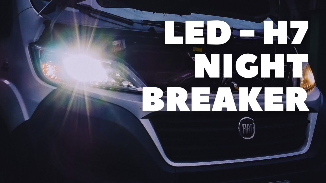 OSRAM Night Breaker LED-H7 Review + Einbau Anleitung Fiat Ducato