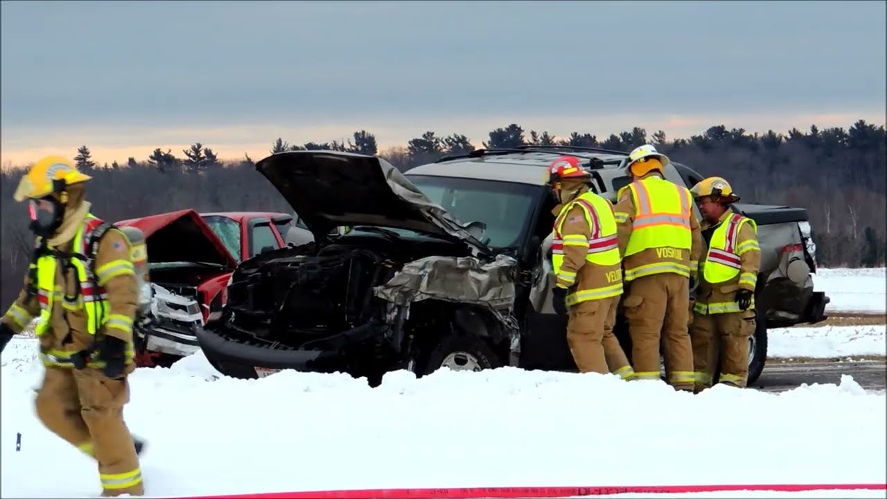 Two vehicle injury accident on January 4, 2016 - YouTube