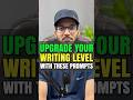 Upgrade Your Writing Level With These AI Prompts #writing #ai #hafizmugheera #prompt #chatgpt #tech