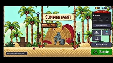 Walktrough of a tutorial dungeon in GoBattle.io