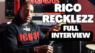 Rico Recklezz Full Interview: Speaks on JHE Rooga Fight, King Yella, P.Rico, Ant Glizzy & More!!