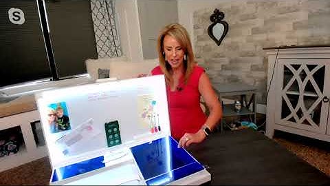 The Home Office Portable Workstation w/ Built-In Power by Worky on QVC