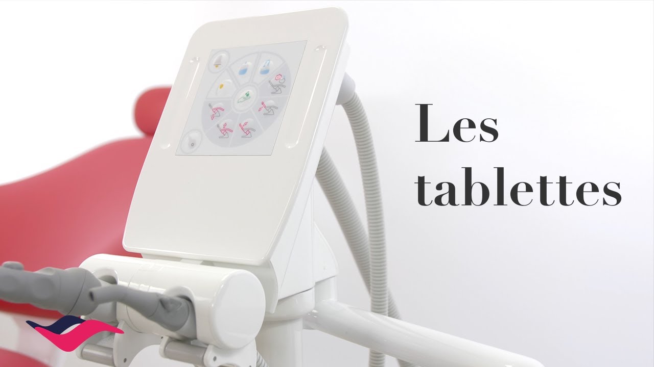 PE9, le fauteuil dentaire universel  [4/7] • Les tablettes