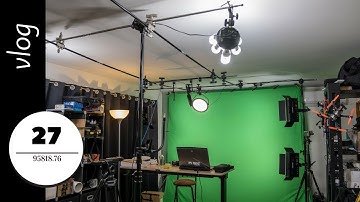 Building a Home Studio - Part 4 - scaffolding and Sound Proofing