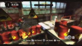 Trials HD Unfair Bombardment Gold Medal Walkthrough