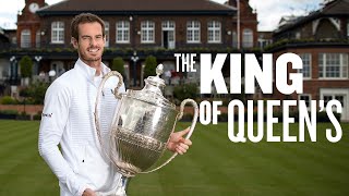 The King Of Queen's 👑 | Andy Murray's Record 5 Titles At The Queen's Club | LTA