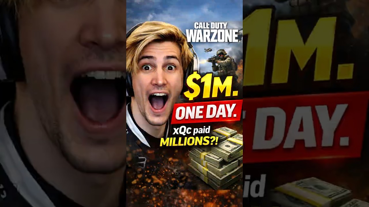 xQc made $1,000,000 in ONE DAY