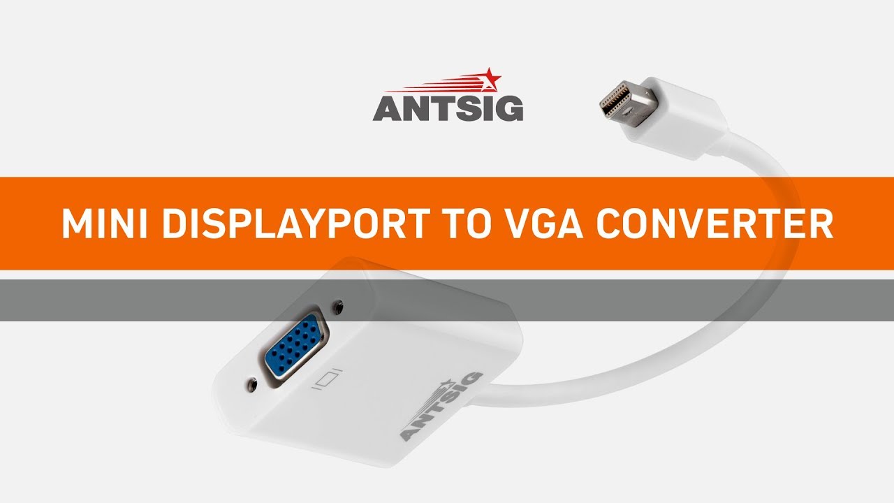 Adaptador de Mini DisplayPort a VGA - Reset Store