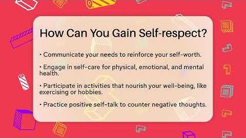 How Can You Gain Self-respect? - The Personal Growth Path