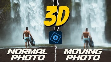 3D Motion Photos Tutorial - Photoshop Elements!