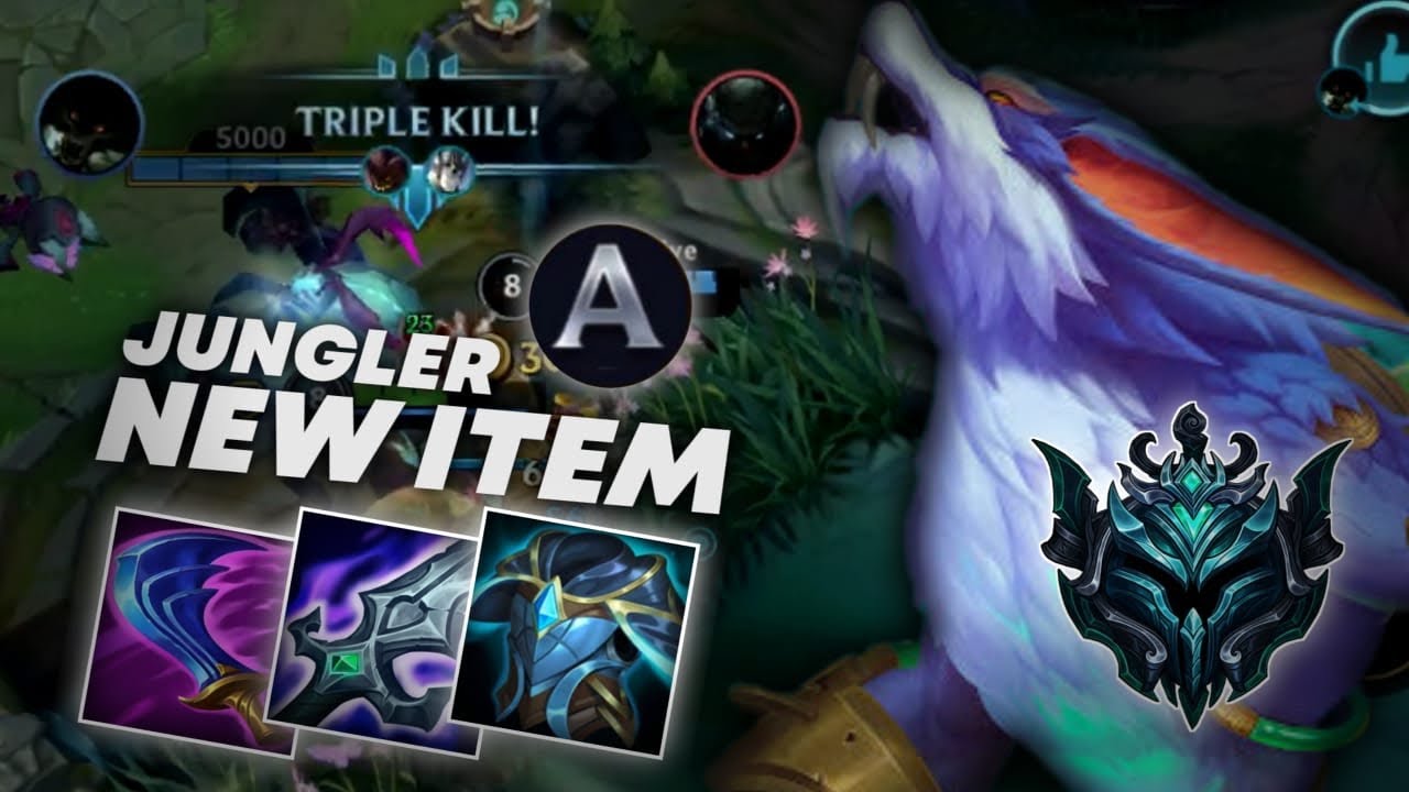 WARWICK WILD RIFT : SO STILL BROKEN JUNGLE LANE S9 | ANTI MAGIC BUILD ...