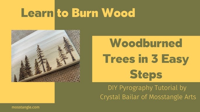 Testing Best Woods for Chemical Wood Burning — DIY Project Tutorials