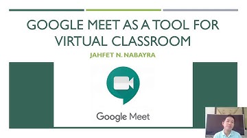 Google Meet for Online Learning