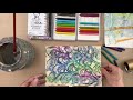 Dina Wakely Scribble Sticks, Texture Rubbing–Tutorial Tidbits