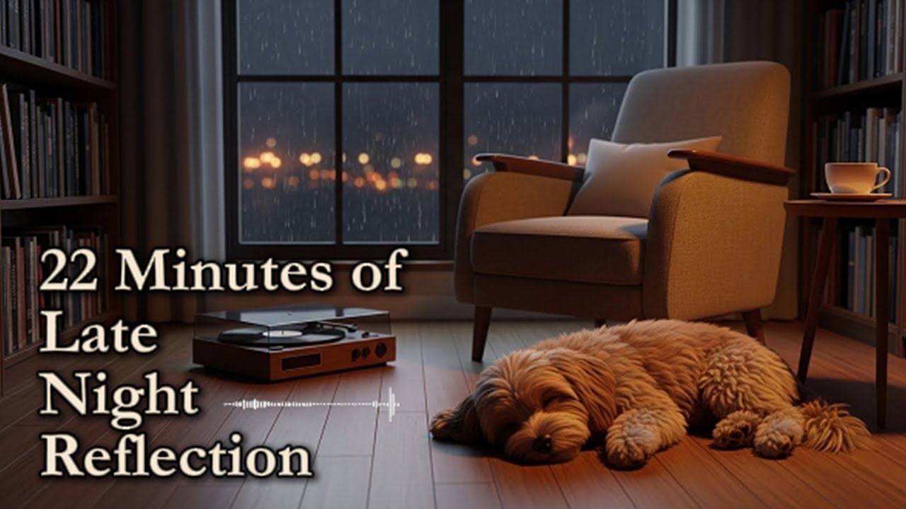 22 Minutes of Late Night Reflection | Soft Jazz for Quiet Nights