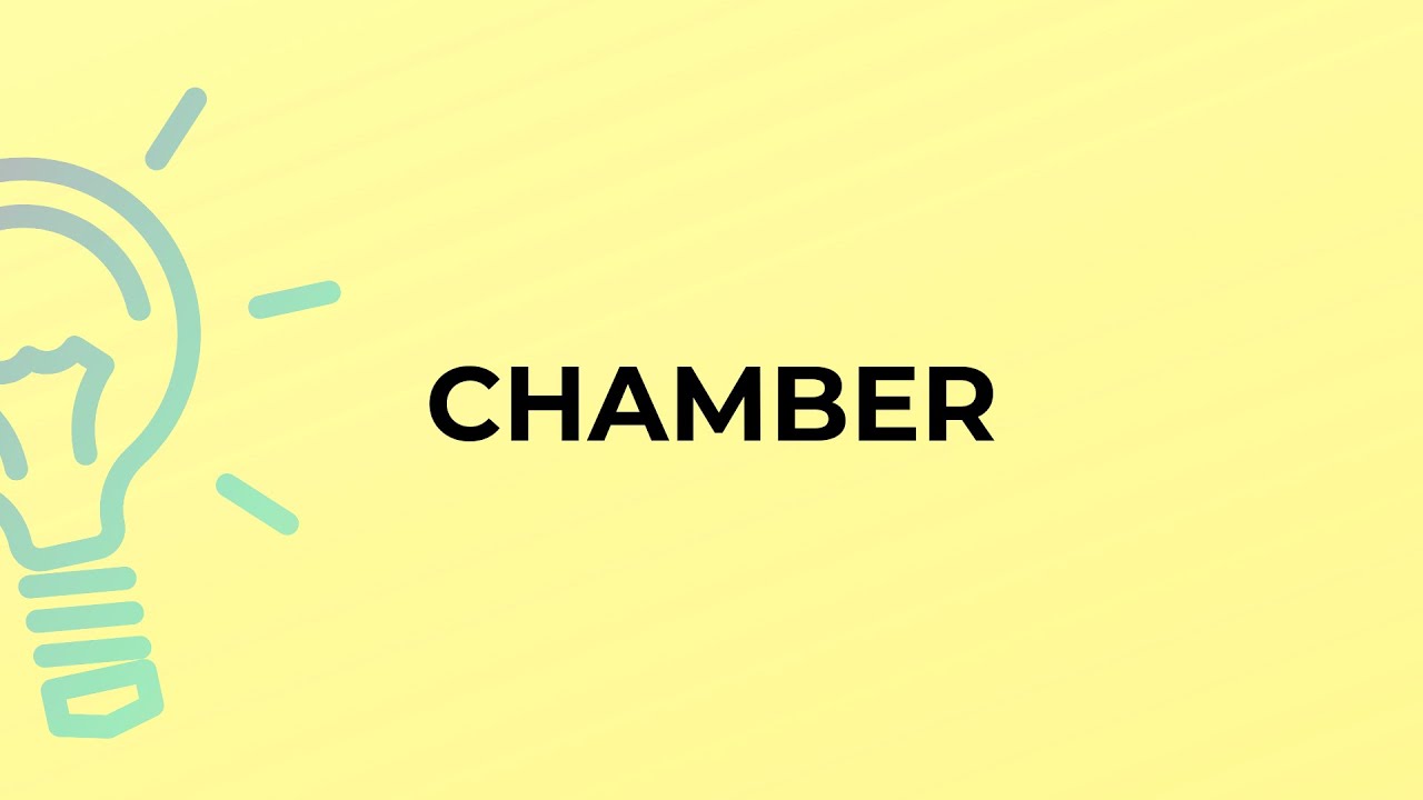 What is the meaning of the word CHAMBER? YouTube
