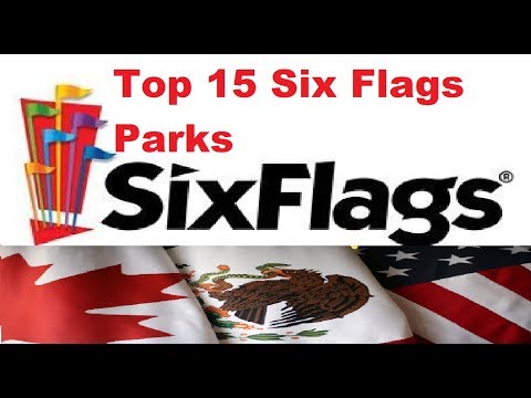 Video: Los 21 Parques Six Flags De EE. UU., Clasificados