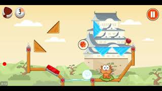 HUNGRY CAT LEVEL 6 7 8 9 10 HIMEJI, JAPAN ANSWERS HOW TO GET 3 STARS screenshot 4