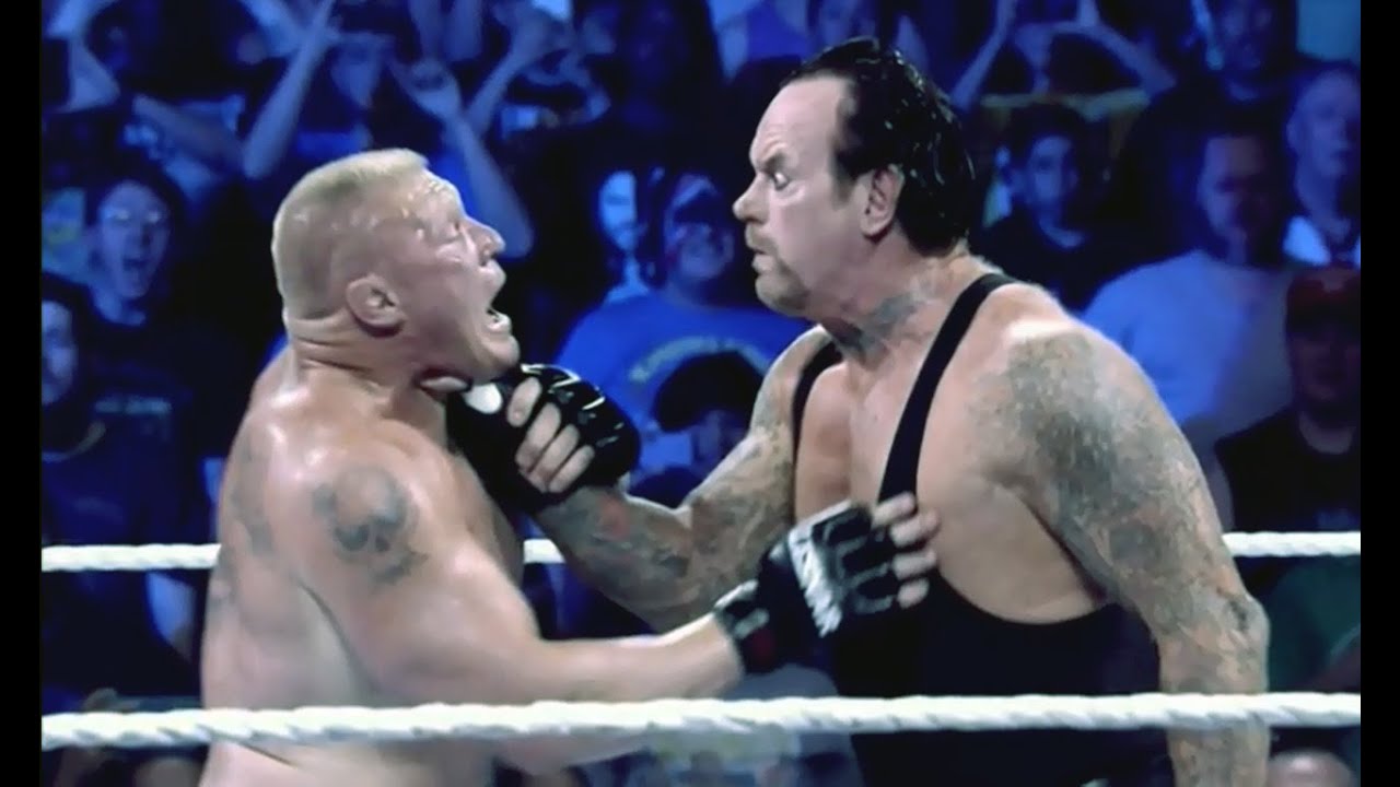 Undertaker returns Destroys Brock Lesnar highlights 3 august 2015 WWE RAW