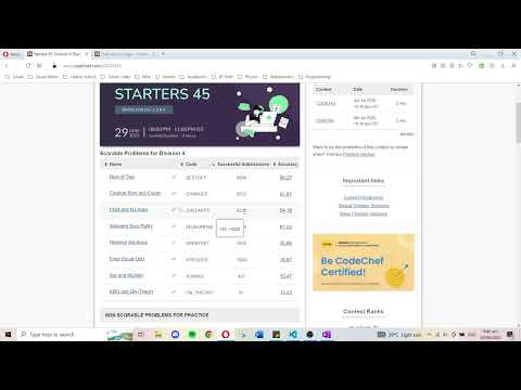 CodeChef Starters 45
