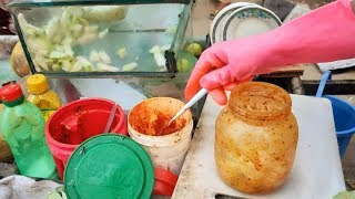 Tasty Masala Pyara Guava Recipe | Green Fruits Guava Vorta |  Street Food Kolkata Style Part-2