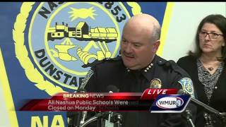Full video: Nashua school threat news conference