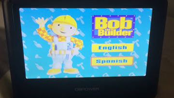 Bob the Builder dvd menu walkthrough