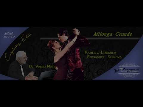 Pablo Gomez & Ludmila Srnkova, Patras - 2nd Conventillo Tango Festival "Recuerdo" 3/4
